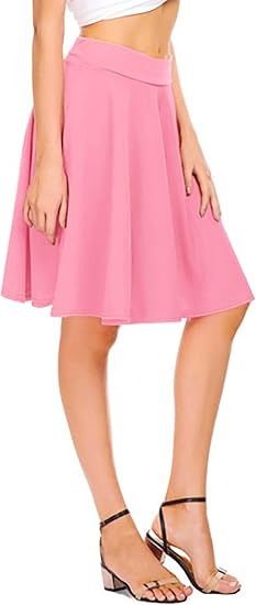 Pink Flared Skirt image 4